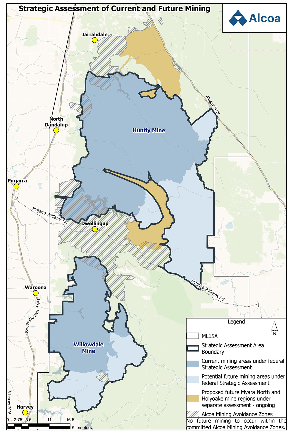 Strategic Assessment of Current and Future Mining Map